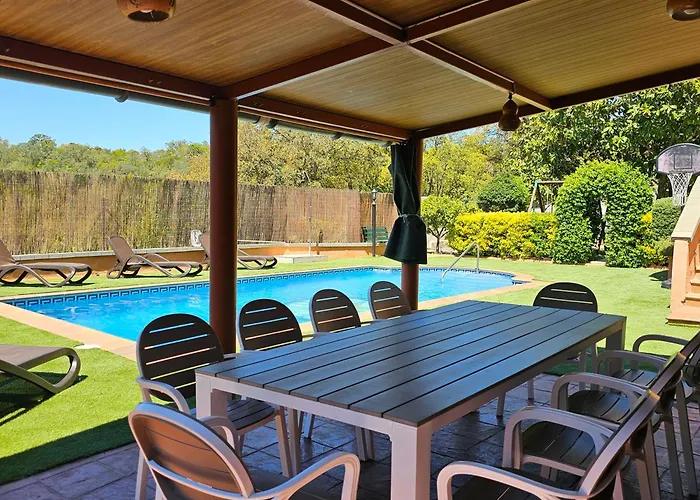 Arbucies With Private Pool